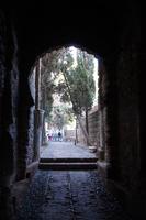 Spolienwiederverwertung in der Alcazaba von Málaga