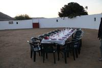 Vor dem Abendessen im Rudeo