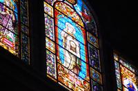 Das Schweißtuch der Veronika, von dem Jaénn behauptet, dass es das in der Kathedrale verwahrt (und damit  in Konkurrennz zum ital. Manoppello steht)