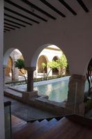 Der alte Innenhof einer Moschee, heute Kirche der Heiligen Magdalena, Jaén