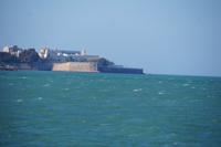 Das durch Bastionen geschützte Cádiz