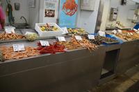 Krabben im Fischmarkt von Cádiz