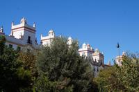 Typische gaditanische Handeslhausarchitektur: Die Türme dienten dazu, schneller zu erkennen, ob eines der eigenen Schiffe sich dem Hafen näherte