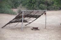 Köhlerdorf im Coto de Doñana