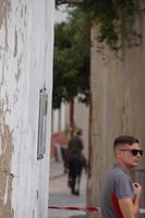 Hier wird ein (mexikanischer) Film gedreht, mit Jerez als Kulisse