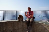 Ob ich ihm meine Sonnenbrille aufsetzen kann? ... Besser nicht. 