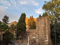 Alcazaba de Málaga, Abendstimmmung