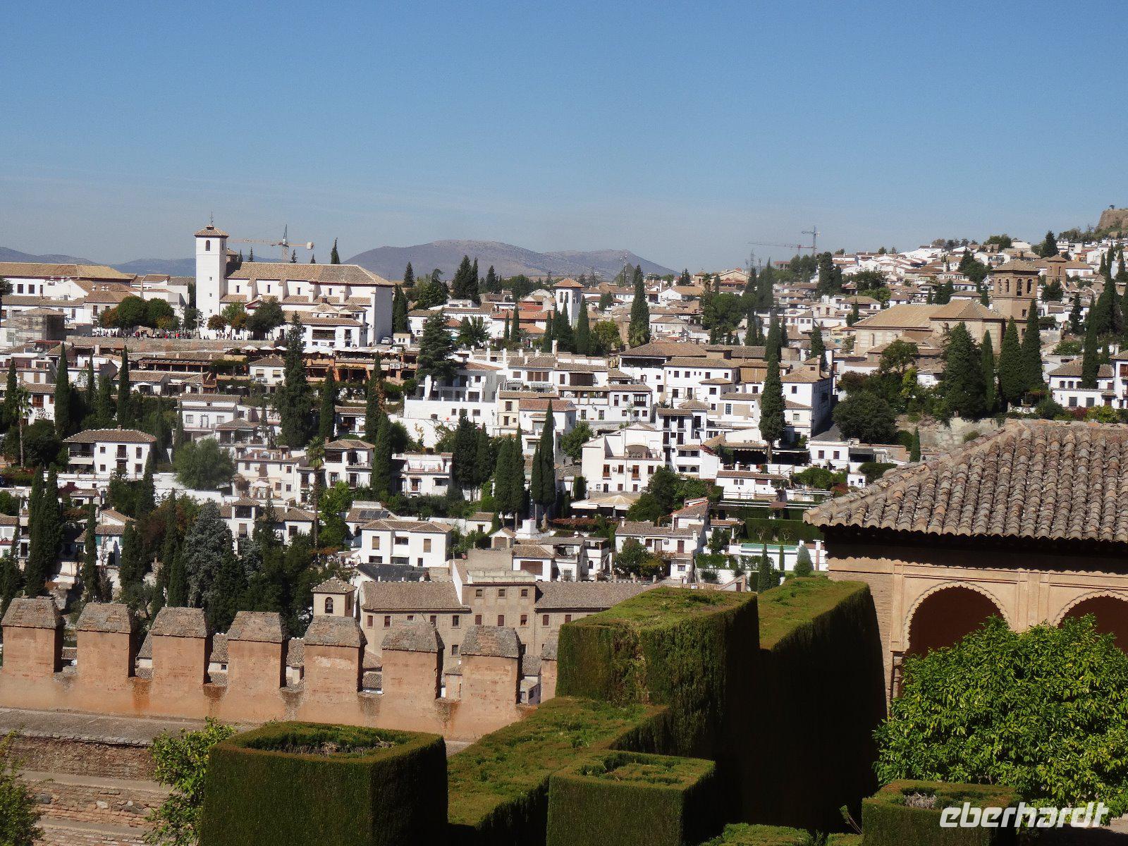 Blick auf das alte Granada
