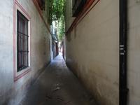 Schmale Straße in Sevilla