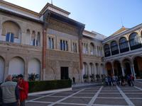 Im Alcazar von Sevilla