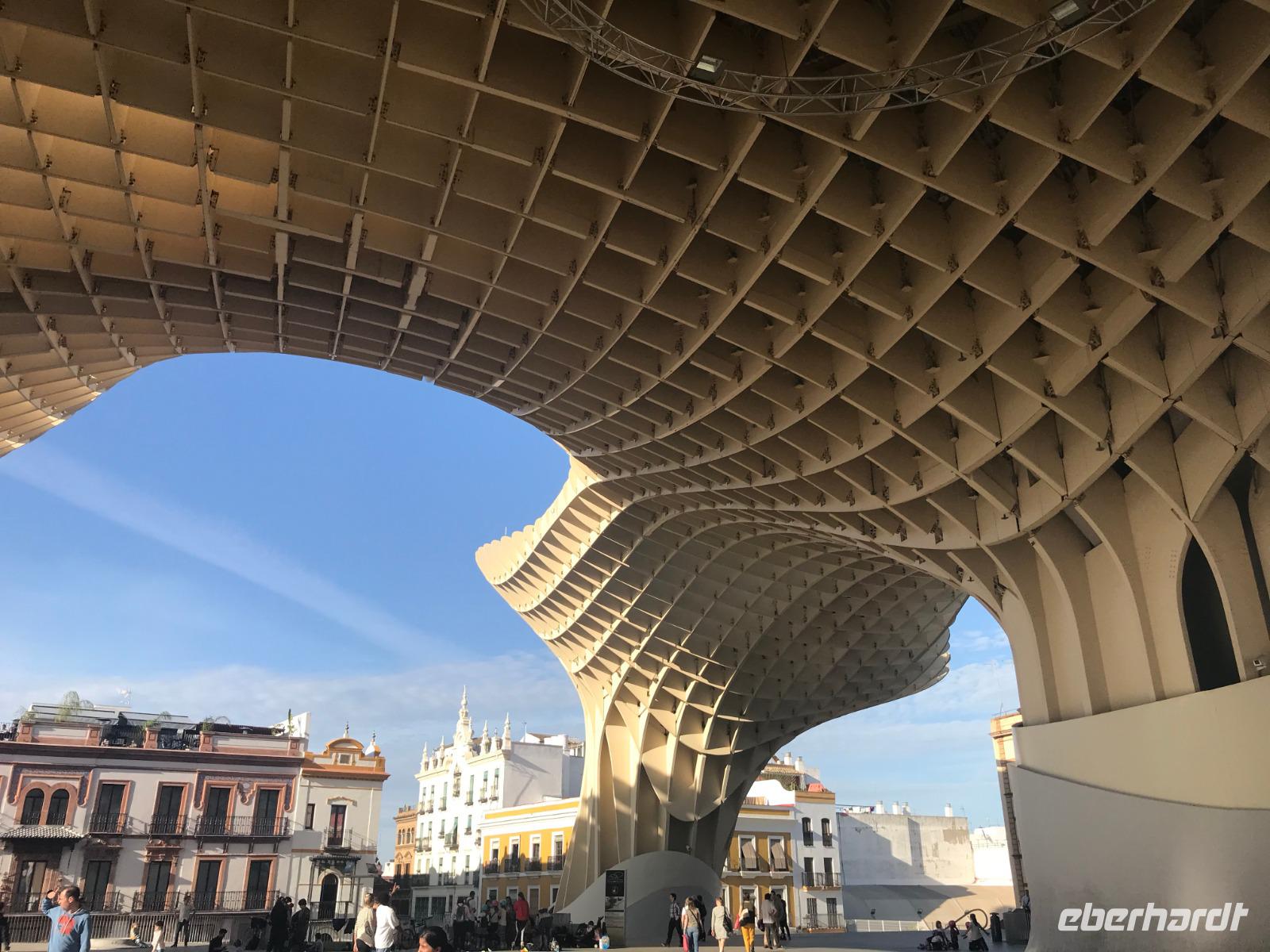 modernes Wahrzeichen von Sevilla las Setas