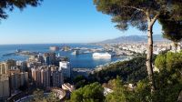 Málaga vom Gibralfaro