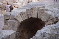 Römisches Theater Málaga, Detailaufnahme