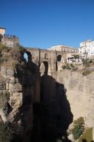 El Puente Nuevo, Ronda - gesehen von den Jardines de la Cuenca
