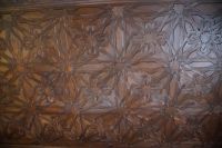 Deckenschnitzereien im Mexuar (