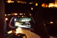 Die Alhambra bei Nacht