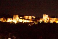 Alhambra bei Nacht