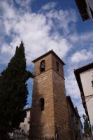 Glockenturm von San José - es ist noch zu erkennen, dass es sich ursprünglich um ein Minarett handelte