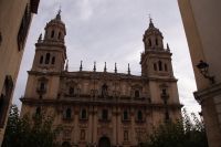 Fassade der Kathedrale von Jaén - größter Renaissancebau Andalusiens. 