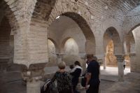 Die arabischen Bäder von Jaén, erhalten, weil man sie mit Bauschutt füllte und als Fundament für den Palacio de Villardompardo, des Vizekönigs von Perú, nutzte