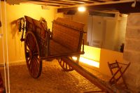 Verzierter Ochsenkarren