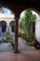 Innenhof eines Ritterhauses in Córdoba