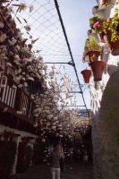 Kunstinstallation Innenhof Centro de Flamenco Fósforito, Festival Patios de Otoño