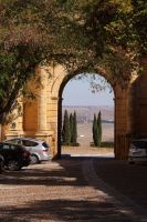 Blick durch die Puerta de Córdoba