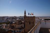 Carmona: Alcázar de la Puerta de Sevilla und Giraldilla