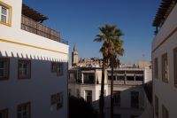 Sevilla: Blick aus dem Hotelzimmer auf die Kathedrale