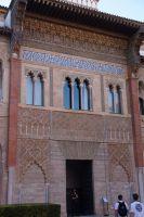 Sevilla: Reales Alcázares, Palast Peters des Grausamen/Guten; hier sind durch die Bauhandwerker aus Granada christliche und muslimische Botschaften miteinander verschmolzen