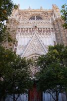 Nordportal der Kathedrale von Sevilla, zum ehemaligen Moscheehof hin