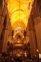 Die Kathedrale von Sevilla ist die drittgrößte Kirche der Welt. Sie ist die größte gotische Kirche.