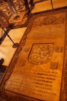 Grabplatte von Hernando Kolumbus, Sohn des Entdeckers Christoph Kolumbus