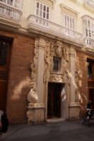Cádiz: Portal in der Calle Ancha (breite Gasse)
