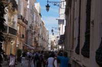 Cádiz: Calle Ancha (Breite Gasse) 