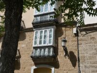 schöner Erker in Cadiz