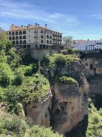RONDA - Ausblick auf die Tajo - Schlucht
