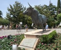 vor der Stierkamparena