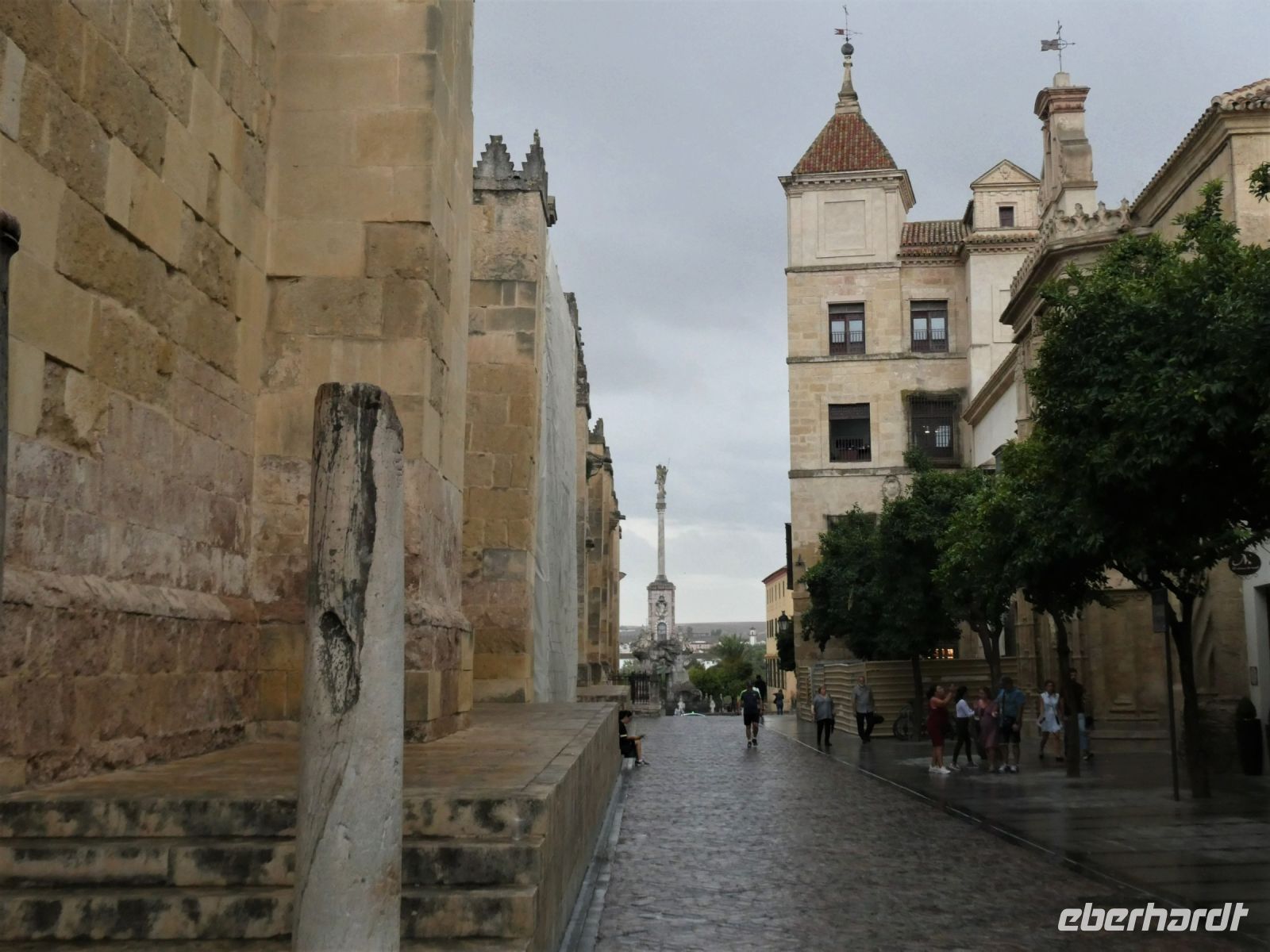 dunkle Wolken in Cordoba