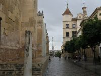dunkle Wolken in Cordoba