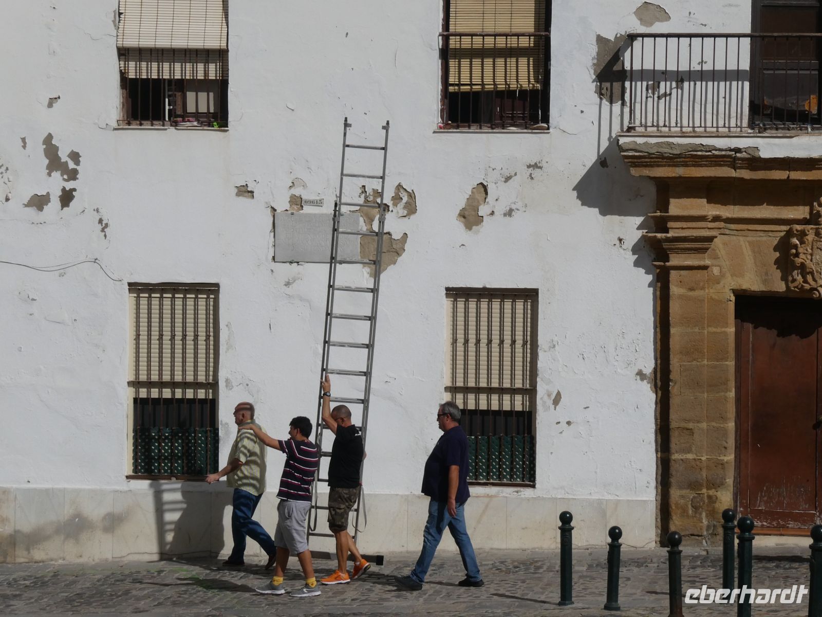 Handwerker bei der Arbeit