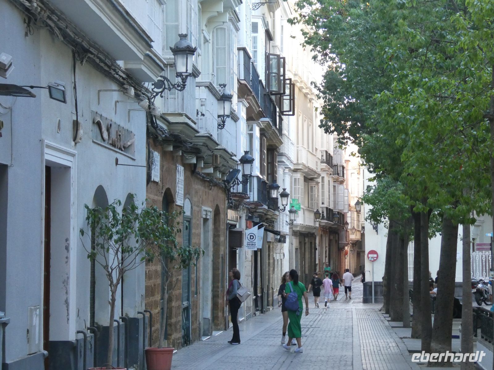 Cadiz am späten Nachmittag
