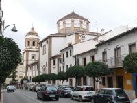 auf dem Weg zur Stierkampfarena von Ronda