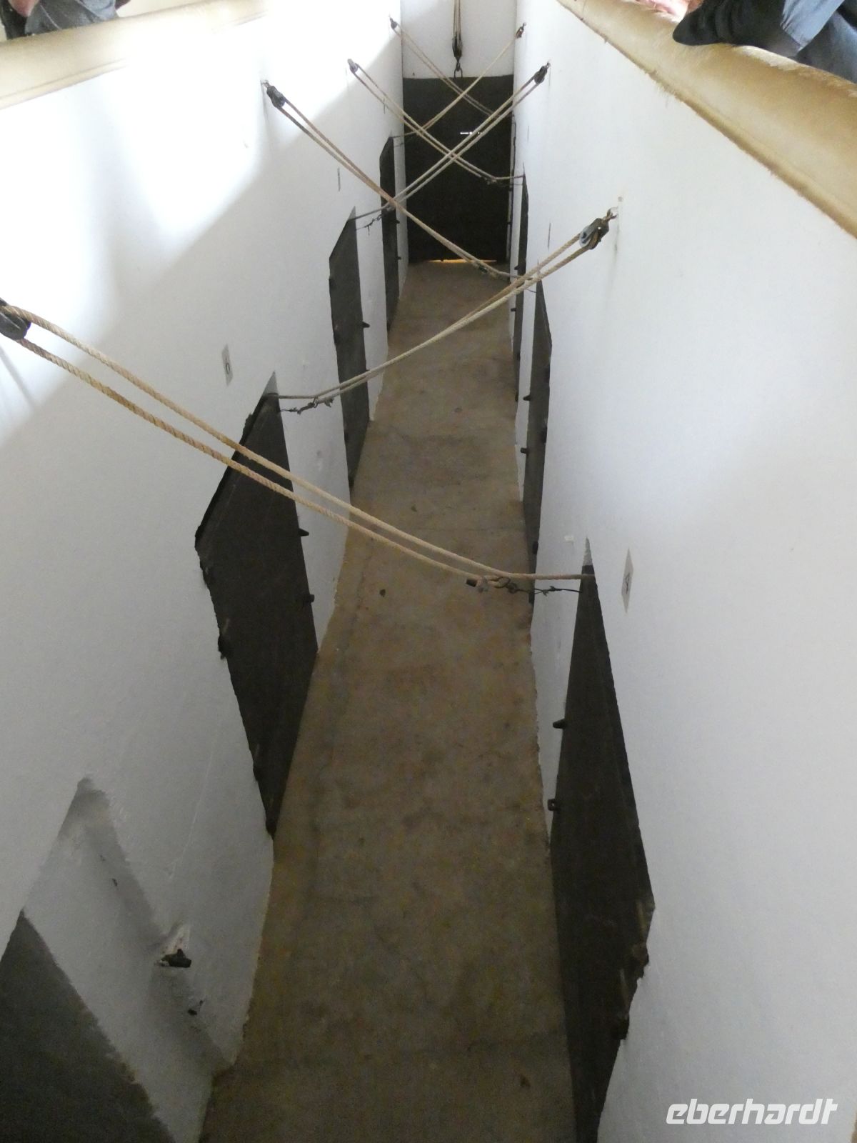 der Weg in die Arena