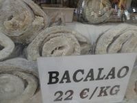 getrockneter Kabeljau