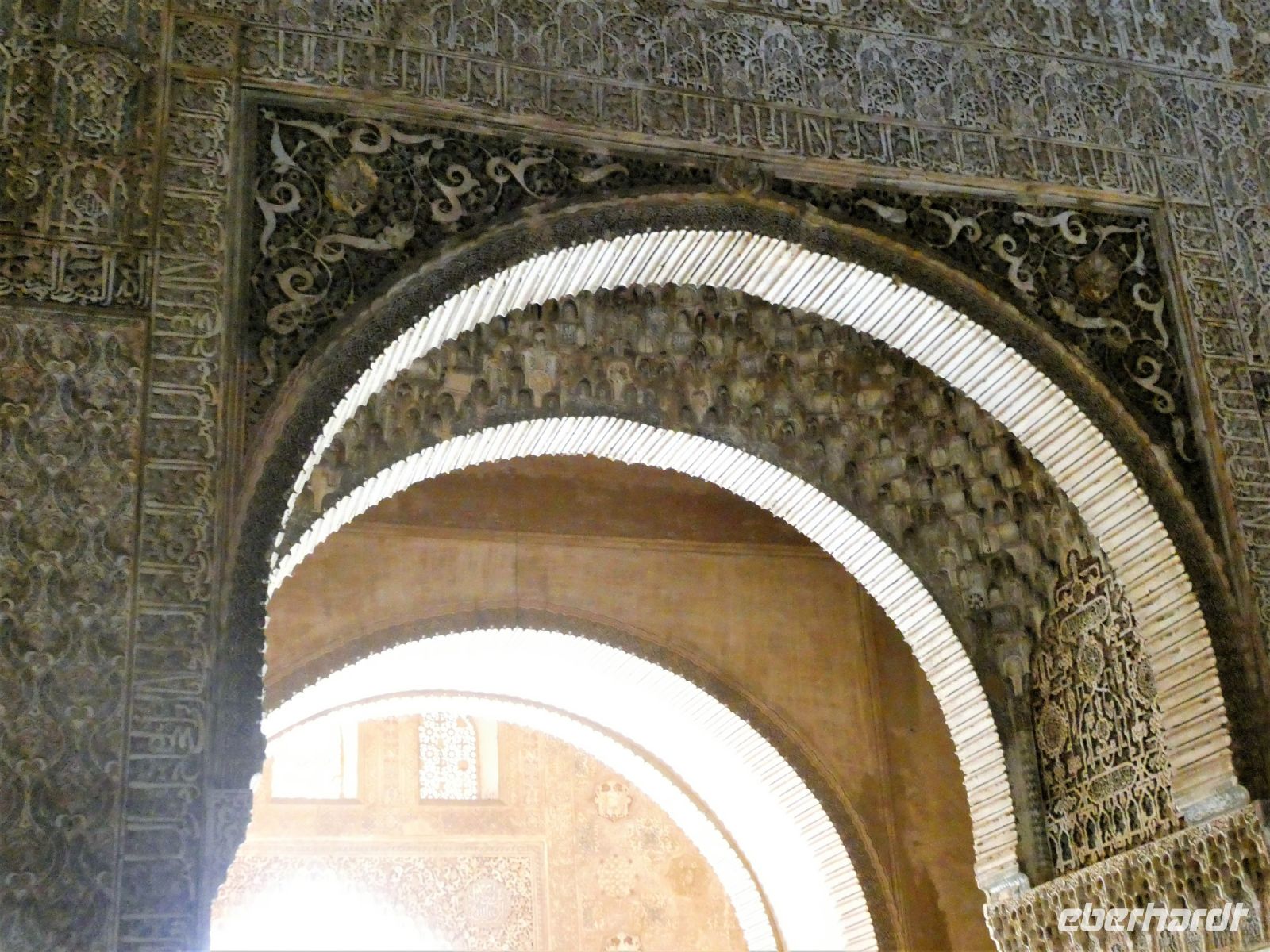 von der Seite betrachtet