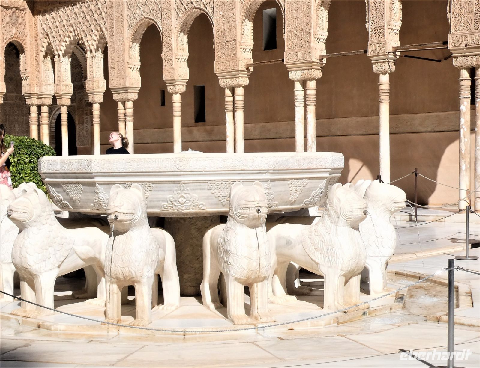 Löwenbrunnen-Nahaufnahme