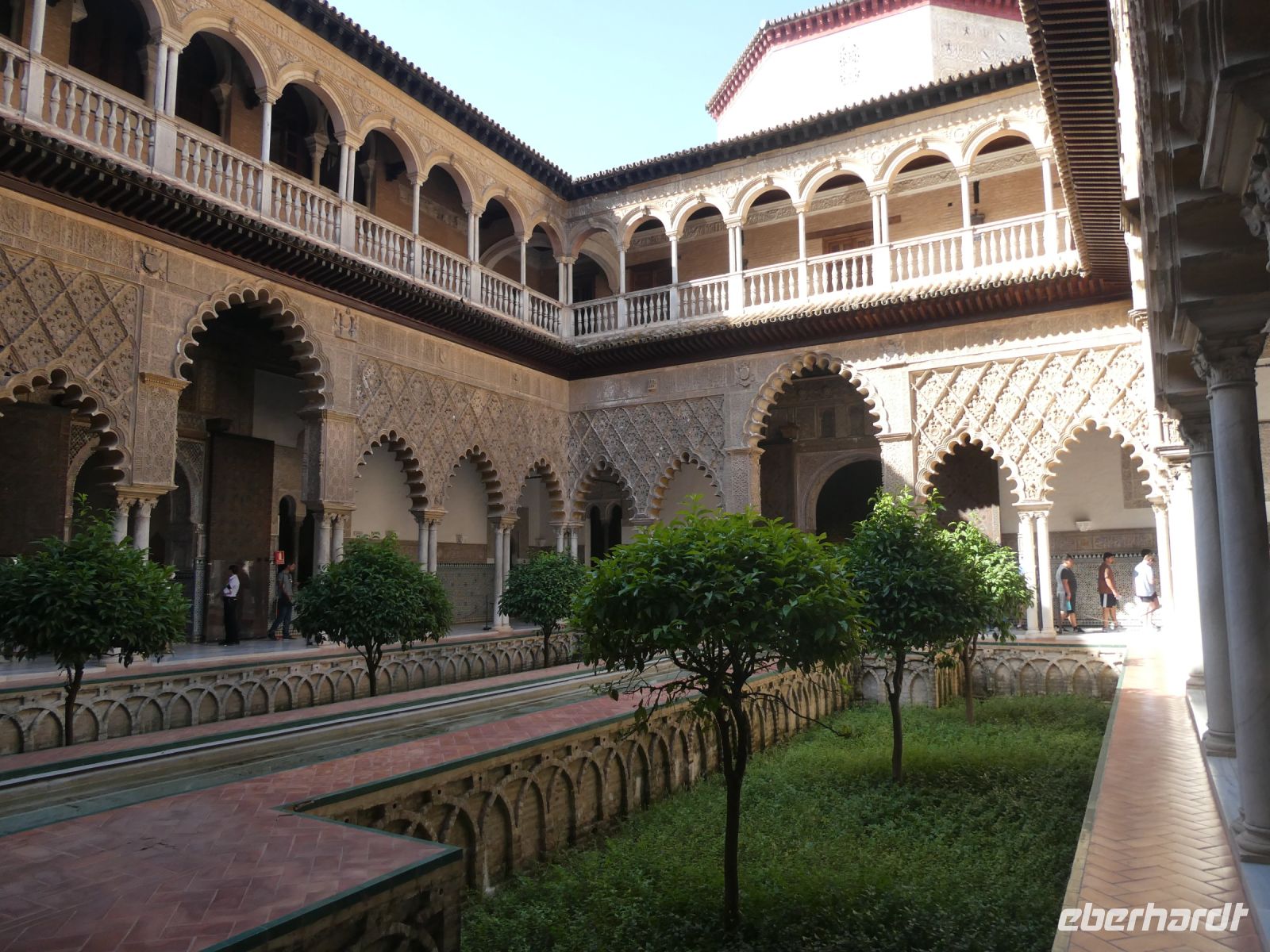 Innenhof im Mudejar-Stil