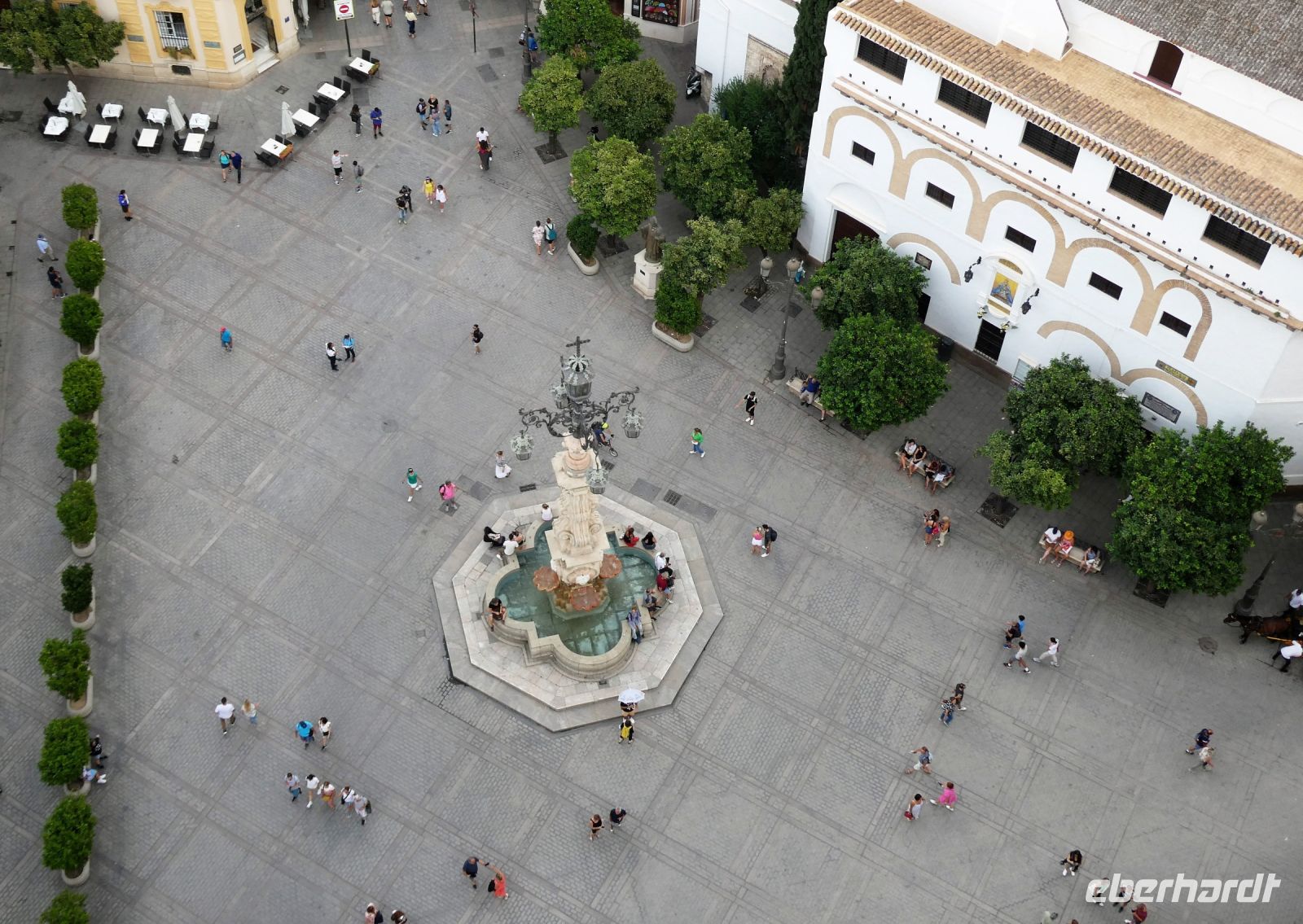 Fuente de la Farola von oben betrachtet